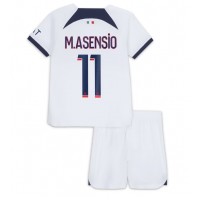Paris Saint-Germain Marco Asensio #11 Bortatröja Barn 2023-24 Kortärmad (+ Korta byxor)